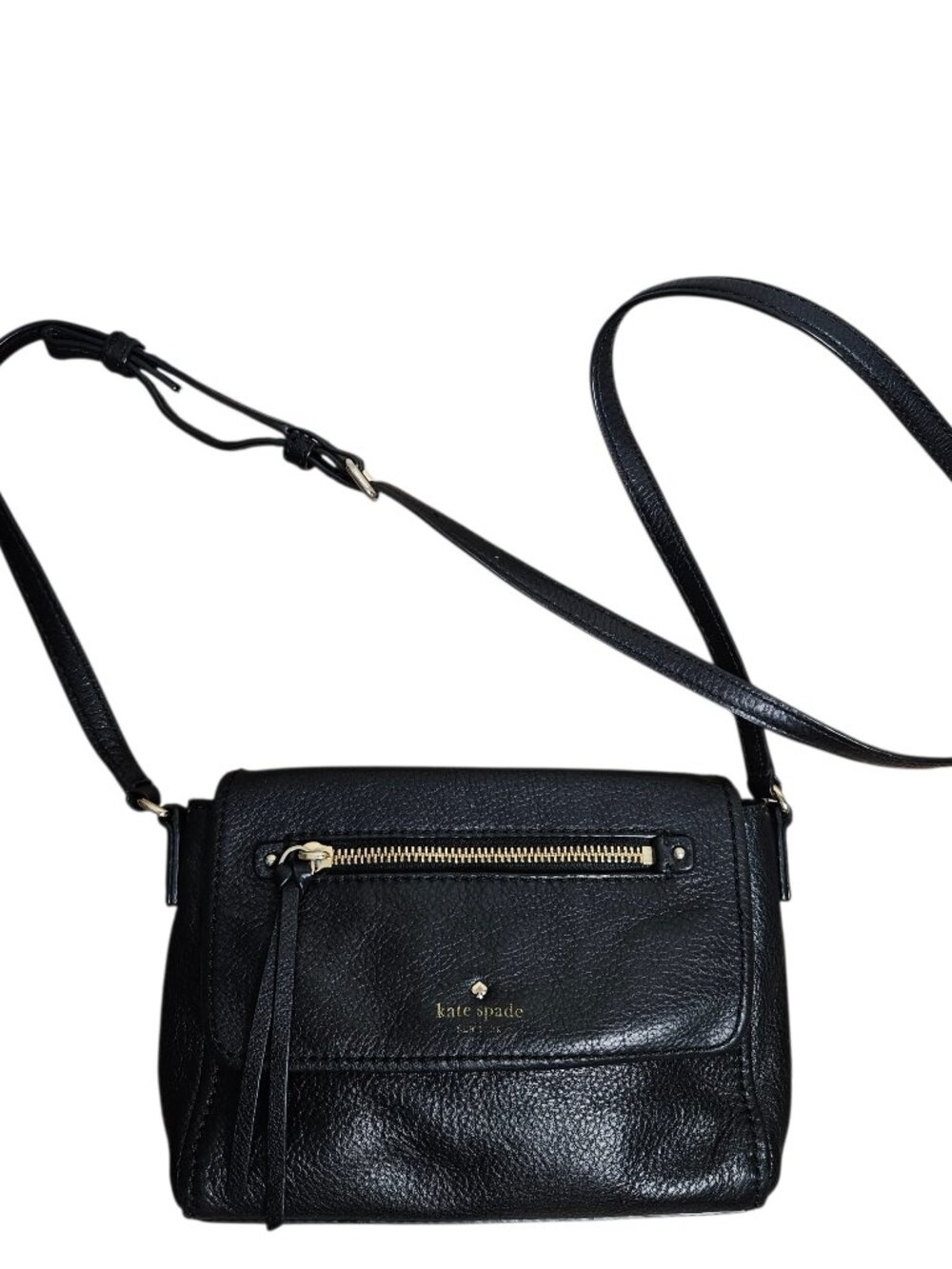 Kate Spade Cobble Hill Toddy Mini Crossbody Bag Women's Black Pebbled Leather
